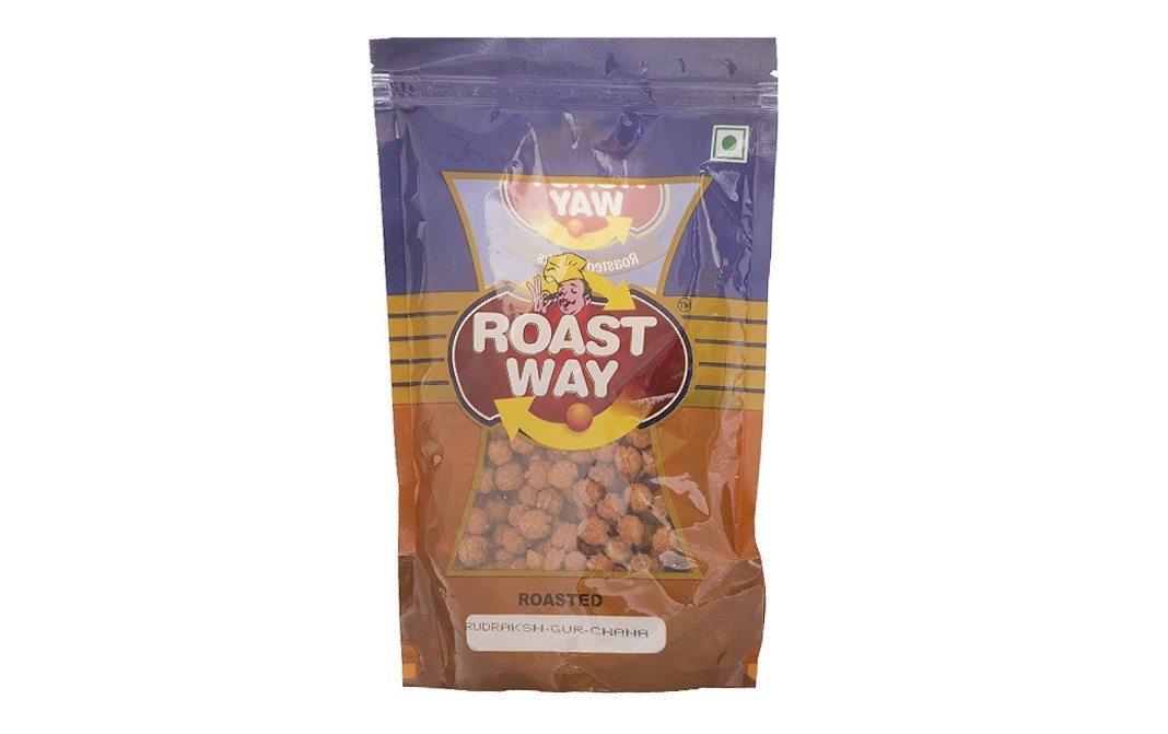 Roast Way Roasted Rudraksh Gur Chana    Pack  200 grams